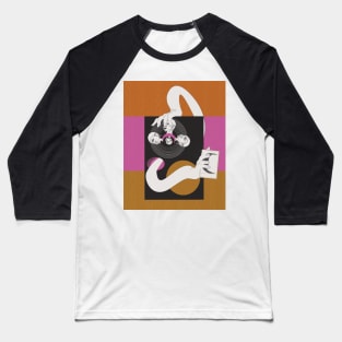 Twisted Humanz 60s psychedelic art Baseball T-Shirt